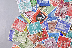 7137 Switzerland Unsorted Collection. Mid-Modern. Many 100s. 27 Images