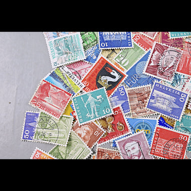 7137 Switzerland Unsorted Collection. Mid-Modern. Many 100s. 27 Images, image 26