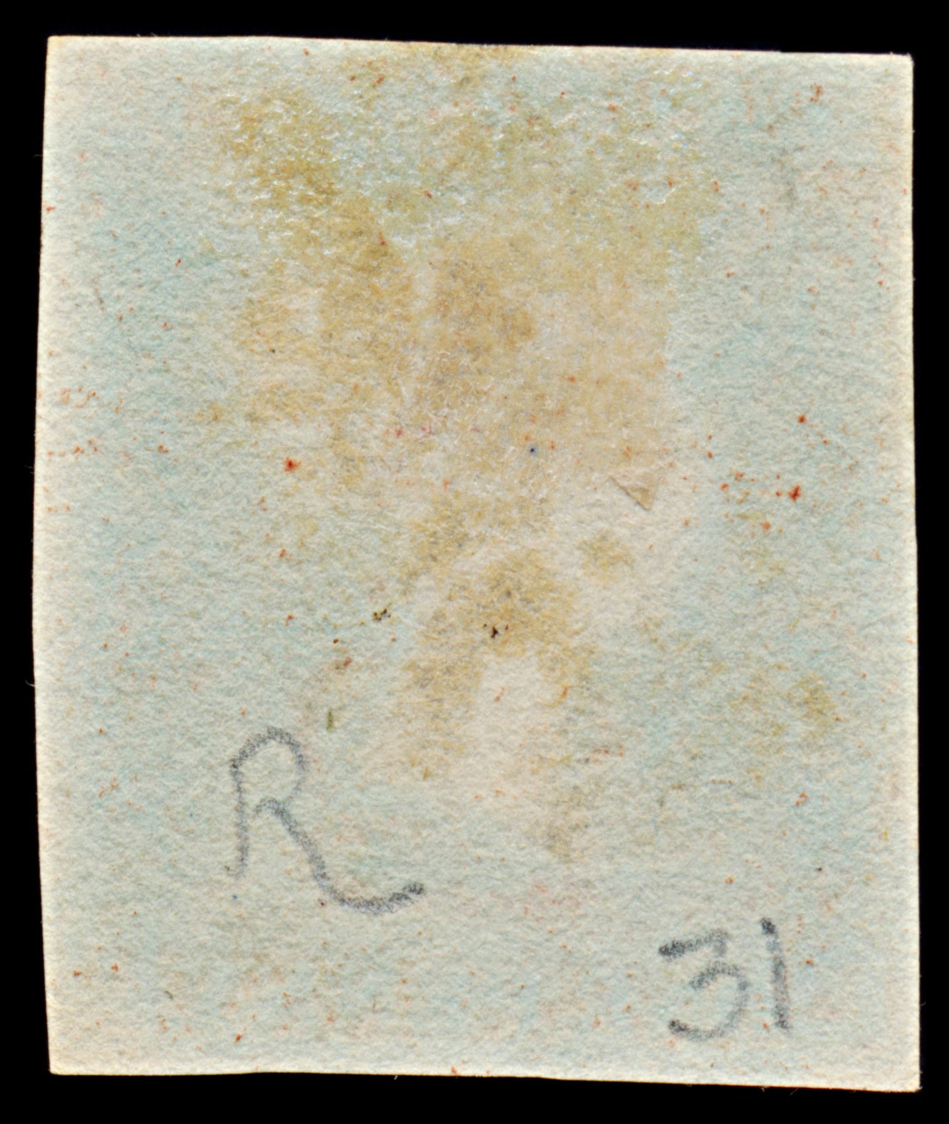 7262 GB SG8 1d Red. BS20b. Plate 31. P to R. "RD" 1841. Sc#3 Mi3Ib. 3½ Margins. C£110