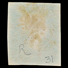7262 GB SG8 1d Red. BS20b. Plate 31. P to R. "RD" 1841. Sc#3 Mi3Ib. 3½ Margins. C£110, view 4