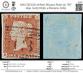 7267 GB SG8 1d Red. BS24xa. Plate 35. "RD" 1841. Sc#3 Mi3Ib. 4 Margins. C£65