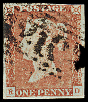 7286 GB SG8 1d Red. BS57. Plate 68. 