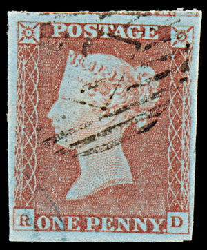 7288 GB SG8 1d Red. BS58. Plate 69. 