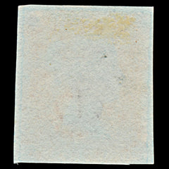 7291 GB SG8 1d Red. BS60. Plate 71. "RD" 1841. Sc#3 Mi3Ib. 4 Margins. C£38, view 4
