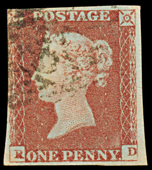 7308 GB SG8 1d Red. BS75d. Plate 86. 