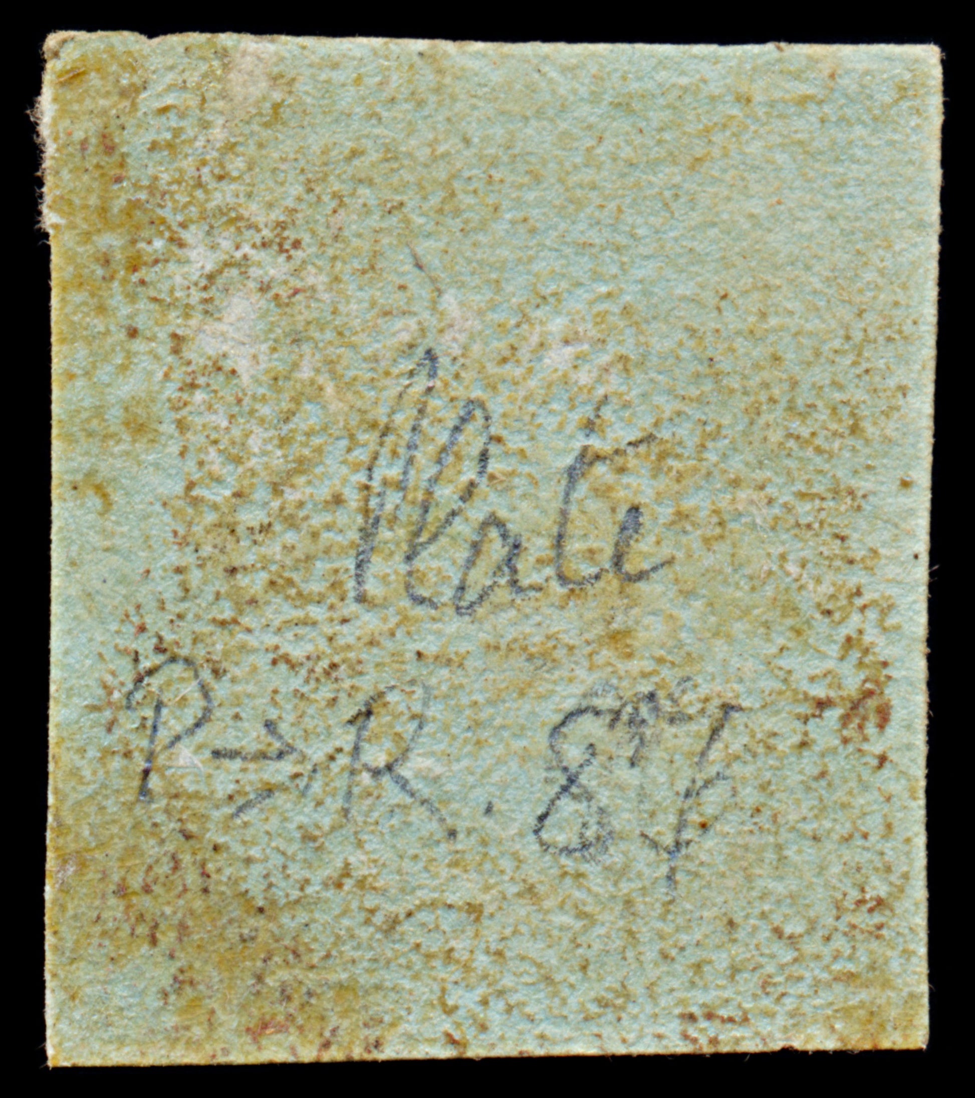 7310 GB SG8 1d Red. BS76d. Plate 87. "RD" 1841. Sc#3 Mi3Ib. 3 Margins. C£80
