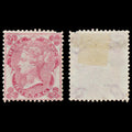 7437 GB SG76 3d Pale Carmine-Rose. J26(3) "QF" 1862. Sc#37 Mi18Ib. Mint MNG. C£2400