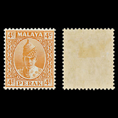 7522 Perak SG107 4C Orange 1939. Sc#86 Mi60. Mint MH. C£42, view 1
