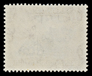 7526 KUT SG145ba 1S Brown & Deep Black 1950. Mint MNH. C£48