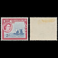 7539 Gambia SG180 2S Carmine & Indigo 1953. Sc#162 Mi157. Mint MH. C£10