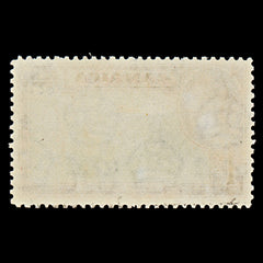7550 Jamaica SG130 1S Green & Purple Brown 1938. Sc#125 Mi131. Mint MVLH. C£16, view 4