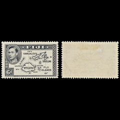 7554 Fiji SG261 6D Black 1940. Sc#135 Mi101aD. Mint MH. C£11, view 1
