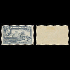 7556 Gibraltar SG124a 2D Grey 1940. Sc#110c Mi110CX. Mint MH. C£9, view 1