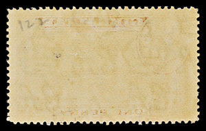 7558 Gibraltar SG122 1D Yellow Brown 1938. Sc#108a Mi108B. Mint MH. C£30