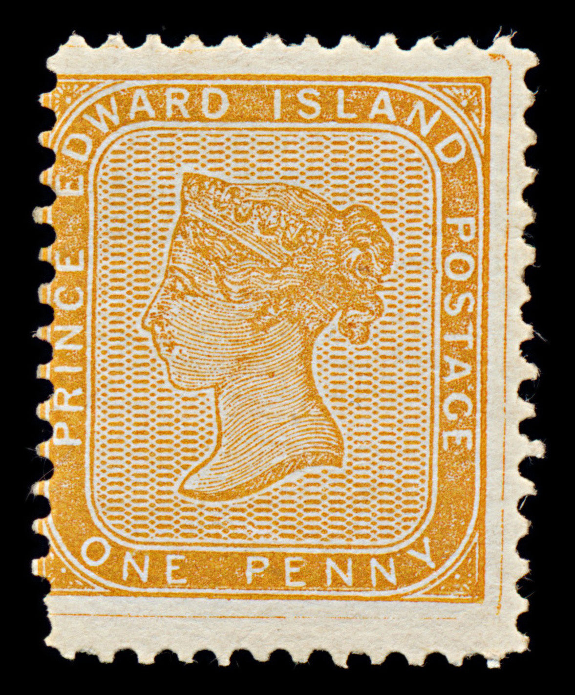 7572 Prince Edward Island SG9 1D Orange 1862. Sc#4 Mi4xC. Mint MVLH. C£55