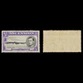 7579 Ascension SG38 ½D Black & Violet 1938. Sc#40a Mi39A. Mint MNH. C£8