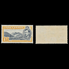 7582 Ascension SG39a 1D Black & Orange Yellow 1940. Sc#41Ac Mi41A. Mint MVLH. C£14, view 1