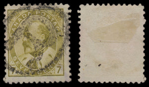 7591 Canada SG173-187 KEVII Set to 50c 1903. Used. C£180