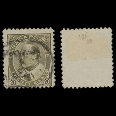 7591 Canada SG173-187 KEVII Set to 50c 1903. Used. C£180, image 7