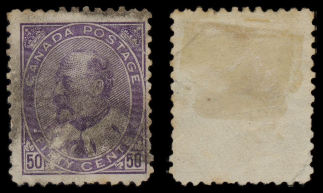 7591 Canada SG173-187 KEVII Set to 50c 1903. Used. C£180