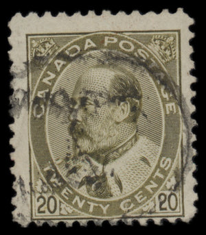 7591 Canada SG173-187 KEVII Set to 50c 1903. Used. C£180