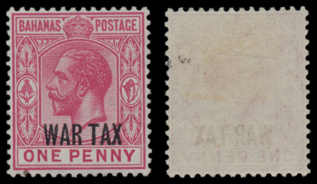 7595 Bahamas SG96-99 Set of 3 1918. Mint MH. C£22