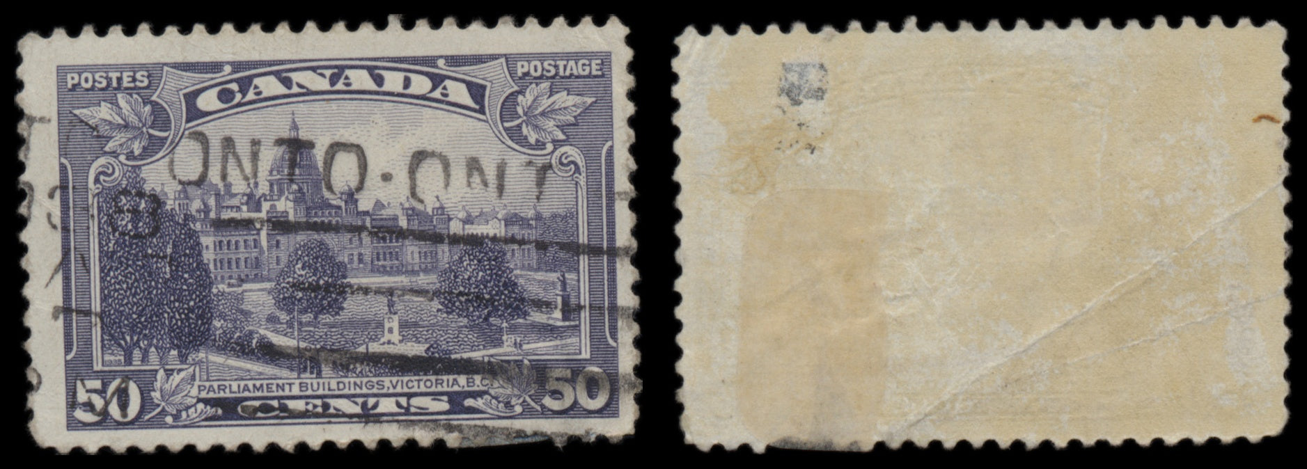 7601 Canada SG341-351 Set of 11 1935. Used. C£27