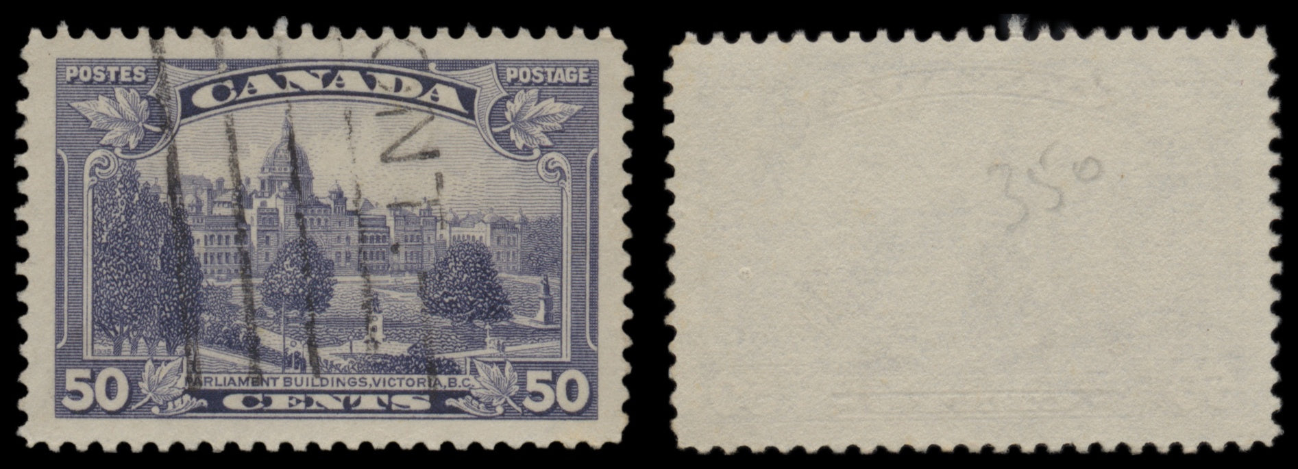 7609 Canada SG341-351 Set of 11 1935. Used. C£27
