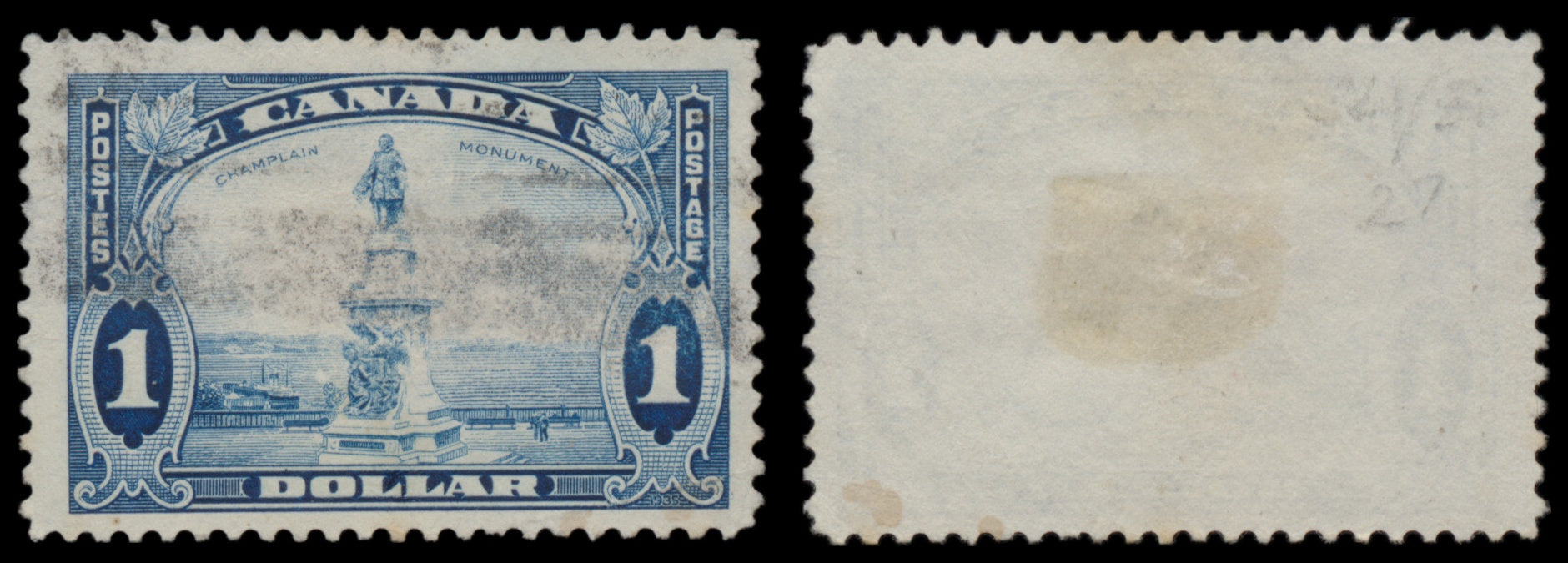 7609 Canada SG341-351 Set of 11 1935. Used. C£27