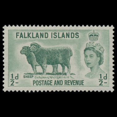 7616 Falkland Islands SG187-192 Set of 6 1955. Mint MH. C£40, image 8
