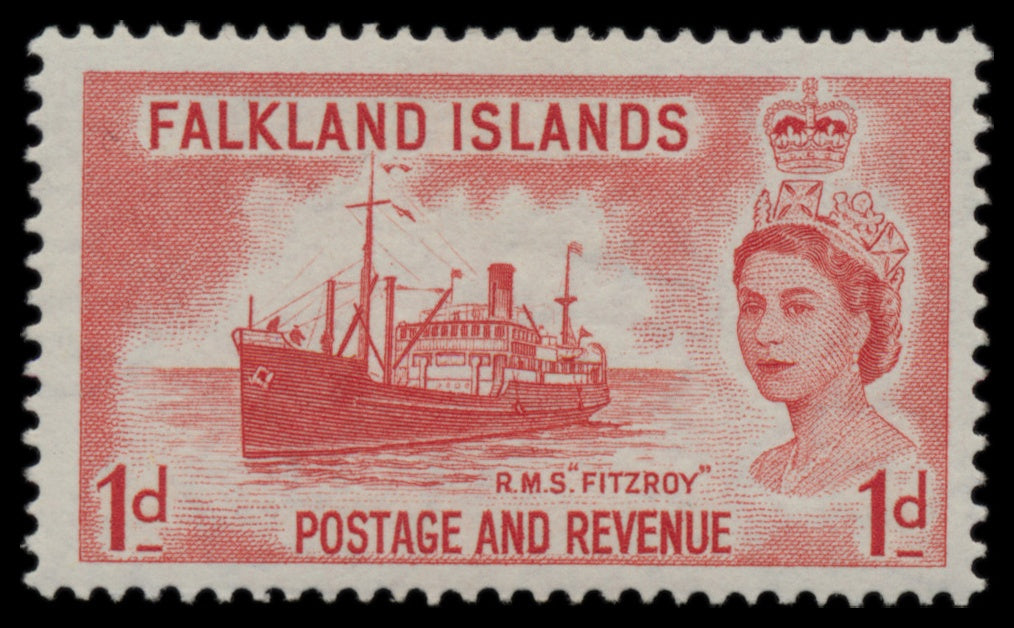 7616 Falkland Islands SG187-192 Set of 6 1955. Mint MH. C£40