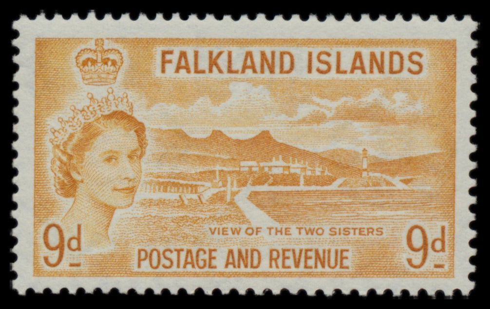 7616 Falkland Islands SG187-192 Set of 6 1955. Mint MH. C£40