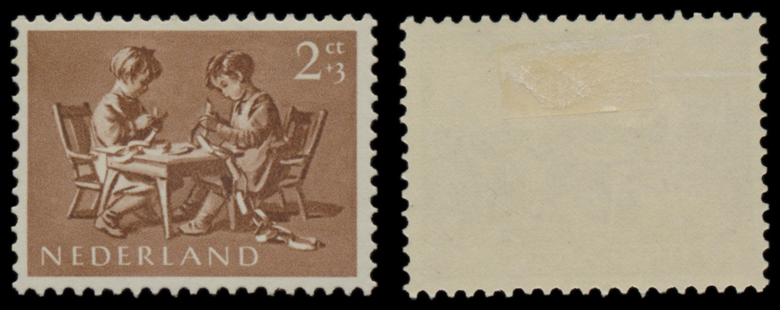 7617 Netherlands SG804-808 "Children Stamps" Set of 5 1954. Mint MH. C£22