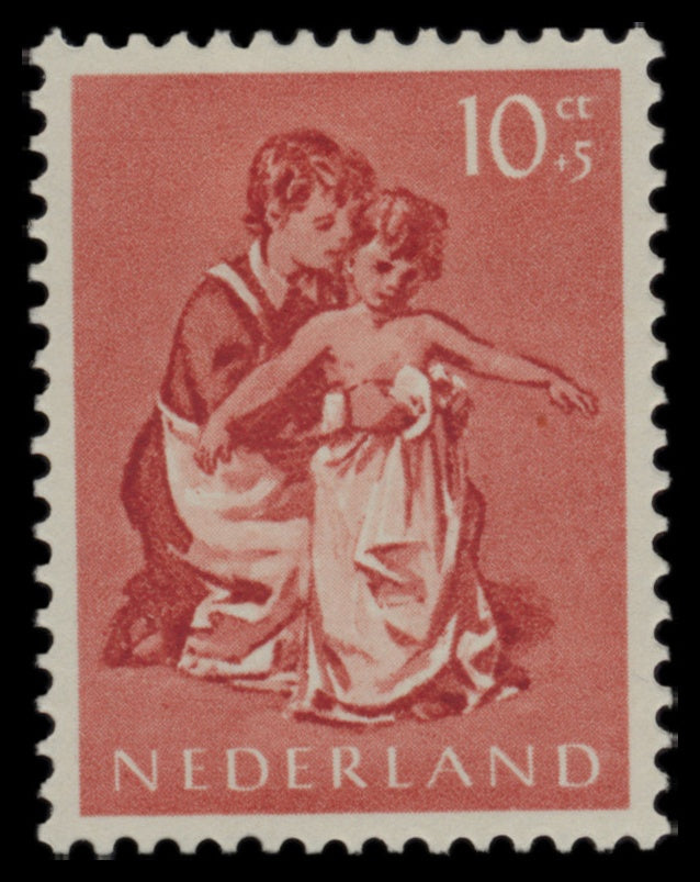 7617 Netherlands SG804-808 "Children Stamps" Set of 5 1954. Mint MH. C£22