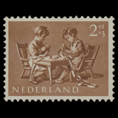 7617 Netherlands SG804-808 "Children Stamps" Set of 5 1954. Mint MH. C£22, image 13