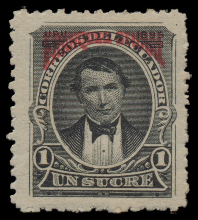 7645 Ecuador SG O82-O88 Offical Set of 7 1895. Mint MH. C£50