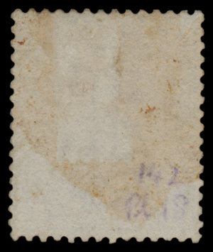 7646 GB SG142 2½d Blue Plates 17-23 1880. Sc#68 Mi51. Used. C£365