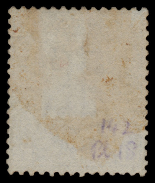 7646 GB SG142 2½d Blue Plates 17-23 1880. Sc#68 Mi51. Used. C£365