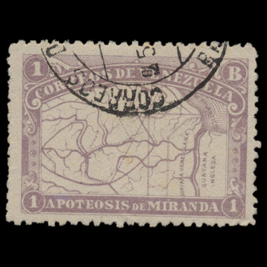 7647 Venezuela SG169-173 "Map" Set of 5 1896. Used. C£100, image 15