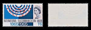 7665 GB SG628 10d & 1s6d with Major Colour Shifts 1961. Sc#384 Mi348. Mint MNH