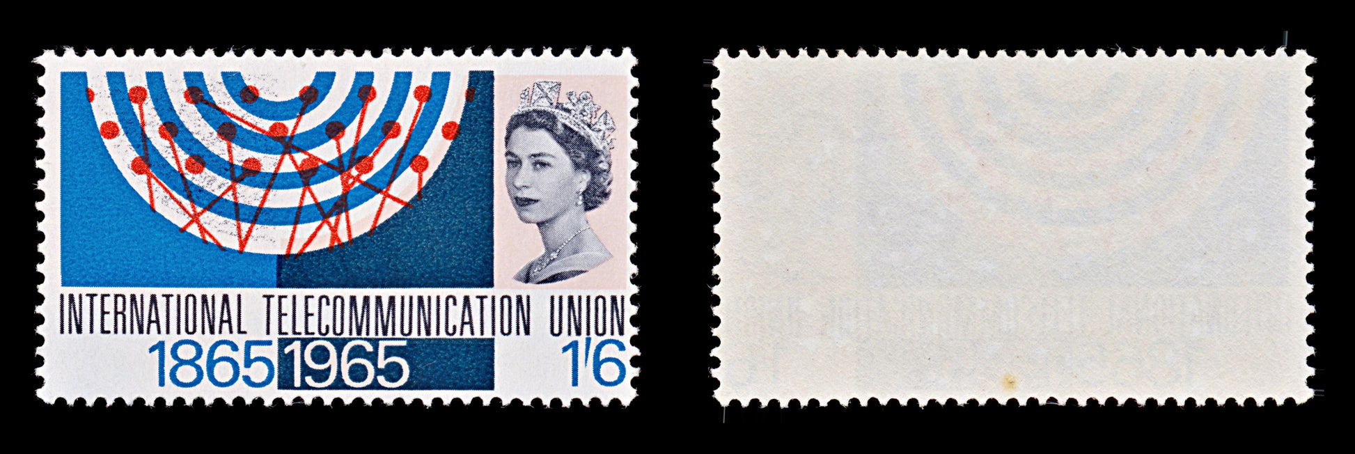 7665 GB SG628 10d & 1s6d with Major Colour Shifts 1961. Sc#384 Mi348. Mint MNH