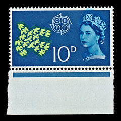 7665 GB SG628 10d & 1s6d with Major Colour Shifts 1961. Sc#384 Mi348. Mint MNH, view 4