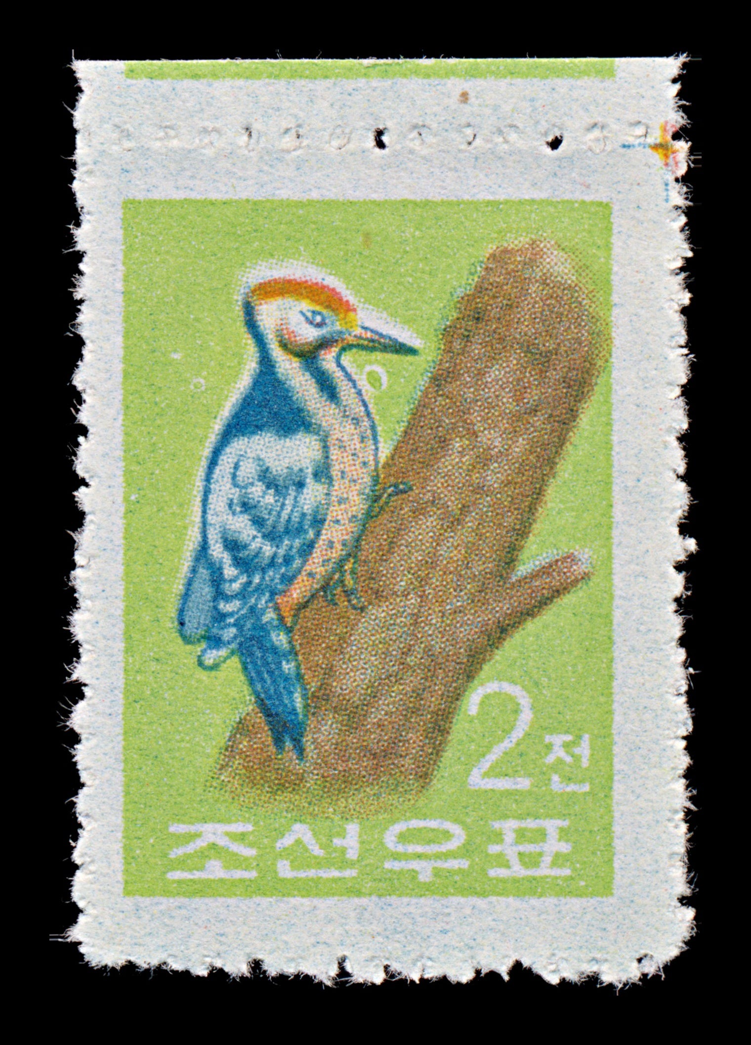 7679 Korea, North SG268 2ch Birds 1961. Sc#261 Mi298. Mint MNH. C£8