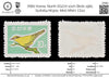 7680 Korea, North SG270 10ch Birds 1961. Sc#264 Mi300. Mint MNH. C£10