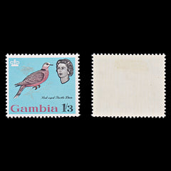 7684 Gambia SG201 1s3d Turtle Dove 1963. Sc#183 Mi178. Mint MVLH. C£14, view 2