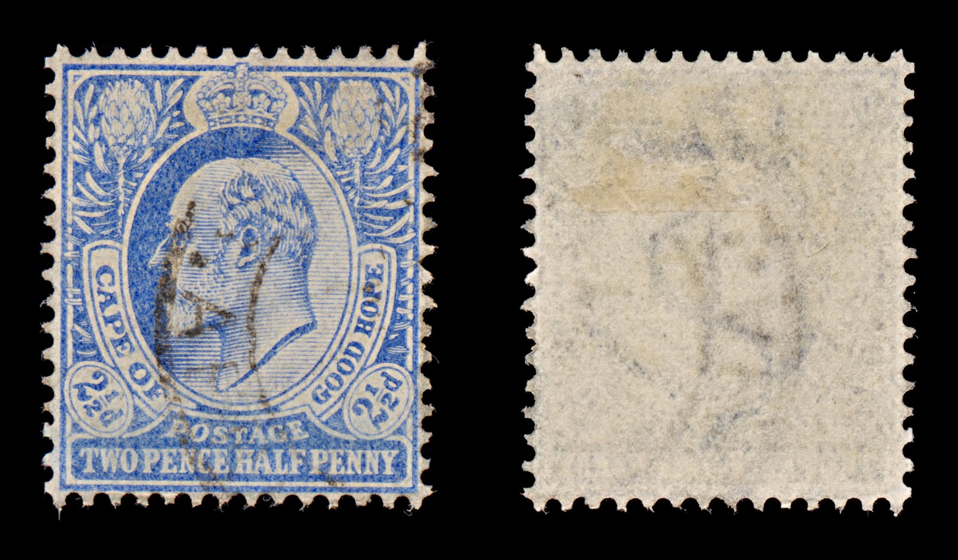 7697 Cape of Good Hope SG73 2½D Light Blue 1904. Sc#66 Mi56. Used. C£22