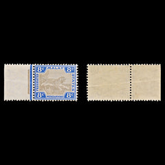 7702 Straits Settlements SG41 8C Grey & Ultramarine 1905. Sc#30 Mint MVLH. C£85, view 1
