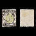 7707 Hong Kong SG84a 30c Black & Light Green 1906. Sc#99a Mi84. Used. C£24