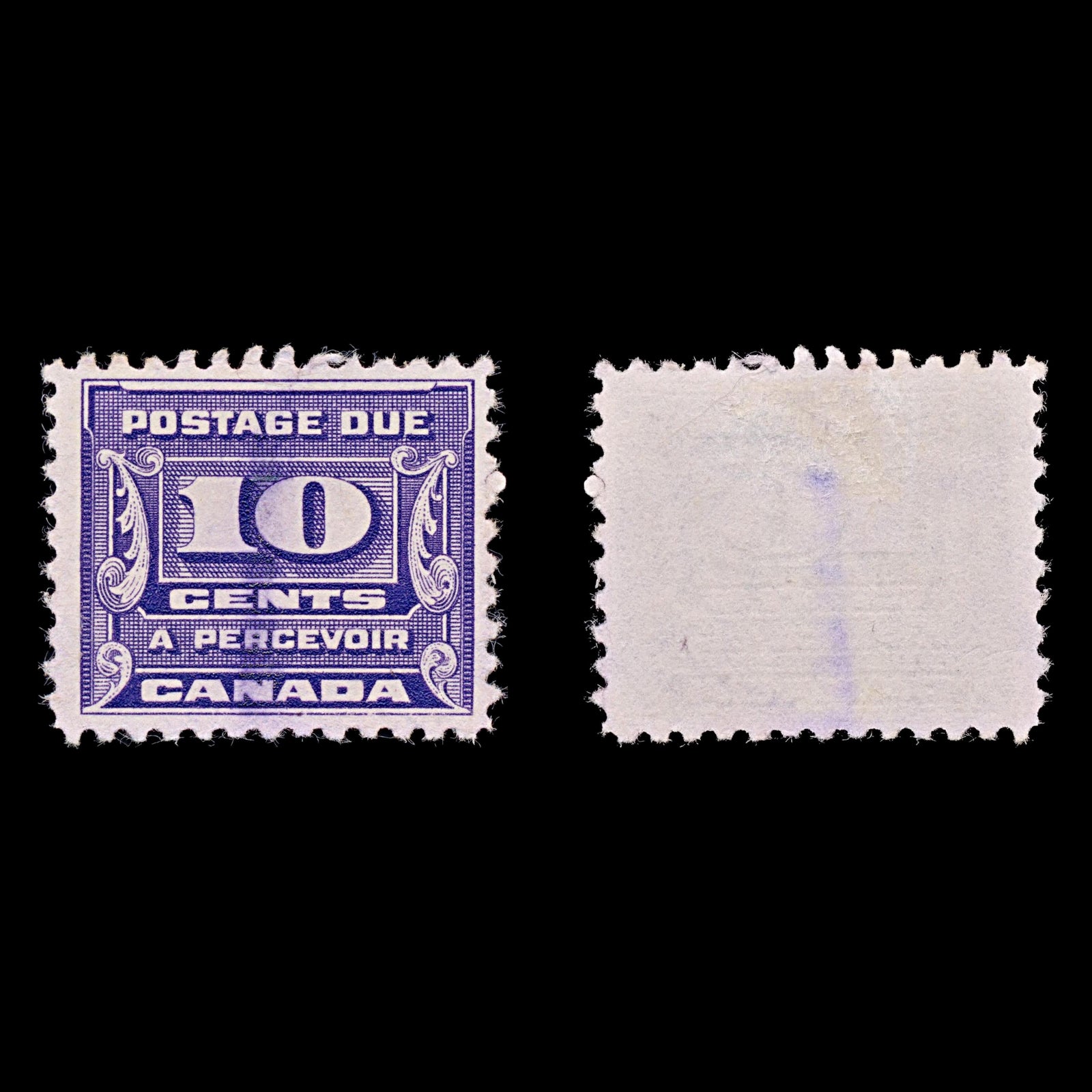 7718 Canada SG D17 10C Violet 1933. Sc#J14 MiP14. Used. C£48