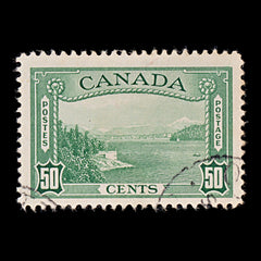 7721 Canada SG366 50C Green 1938. Sc#244 Mi207. Used. C£16, view 3